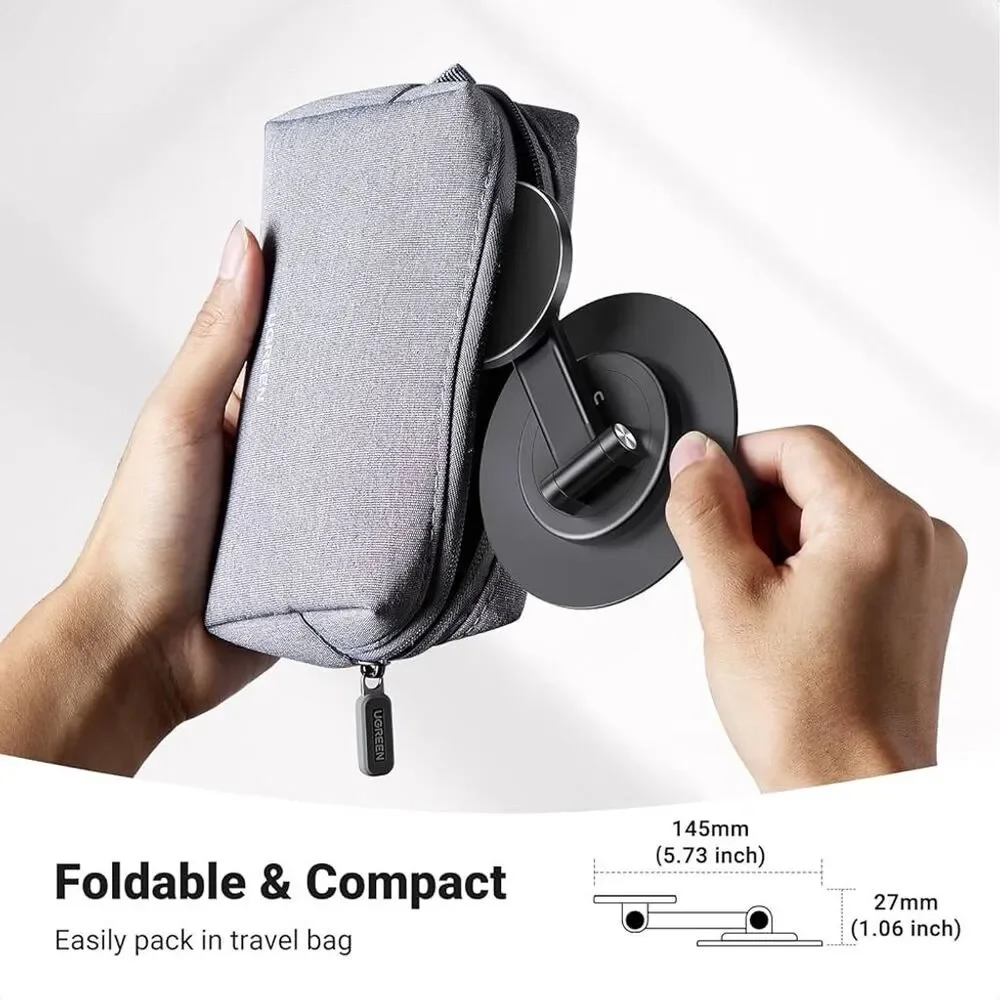 UGREEN Magnetic Phone Stand for MagSafe 360° Rotation Adjustable Height